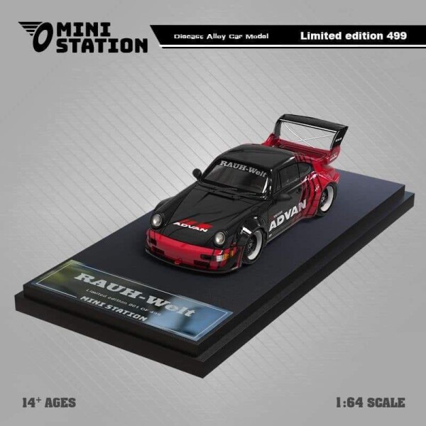 MINI STATION PORCHE RWB 964 ADVAN LIVERY