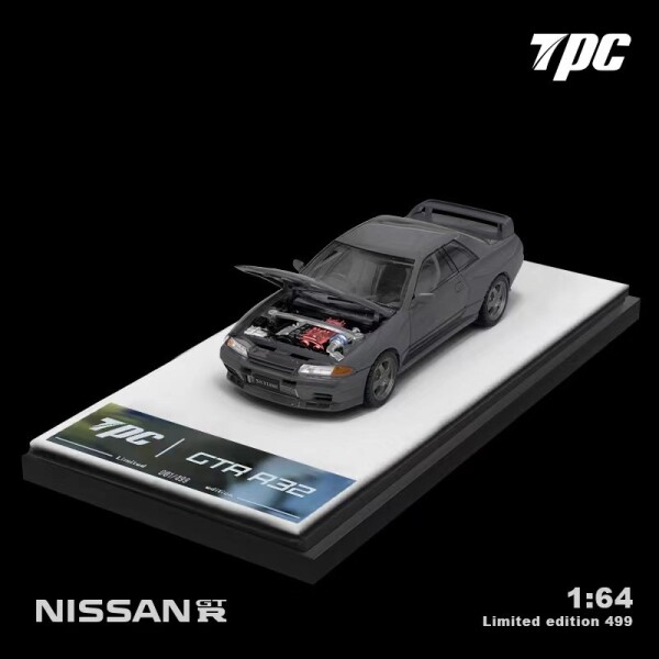 TPC NISSAN SKYLINE GT-R R32 GUN GREY